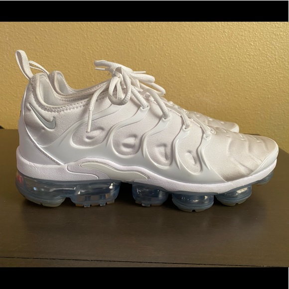 Nike Air VaporMax Plus Men Size10.5 White Platinum main image 4